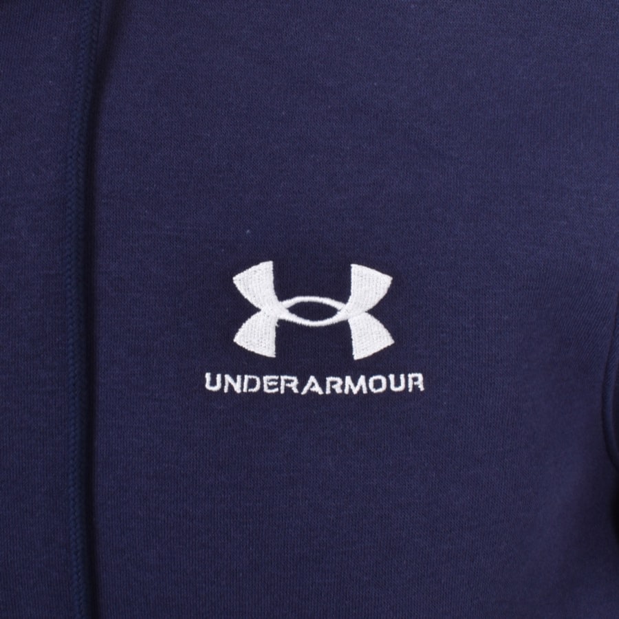 Image number 3 for Under Armour Essential Hoodie Navy