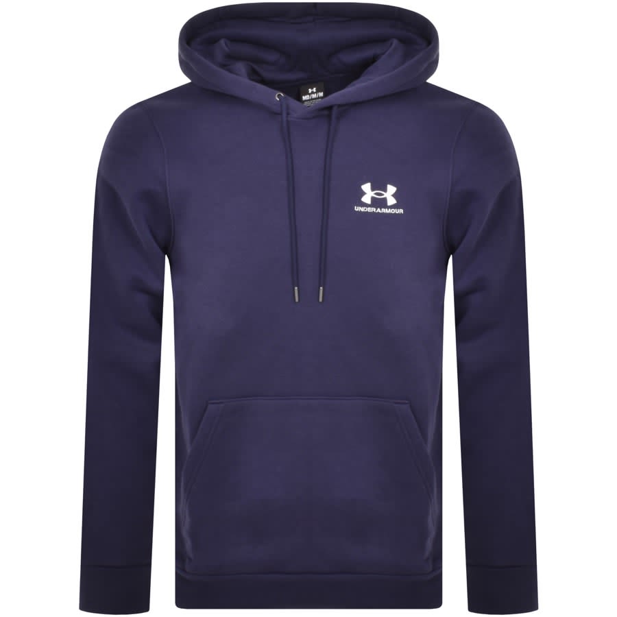 Image number 1 for Under Armour Essential Hoodie Navy