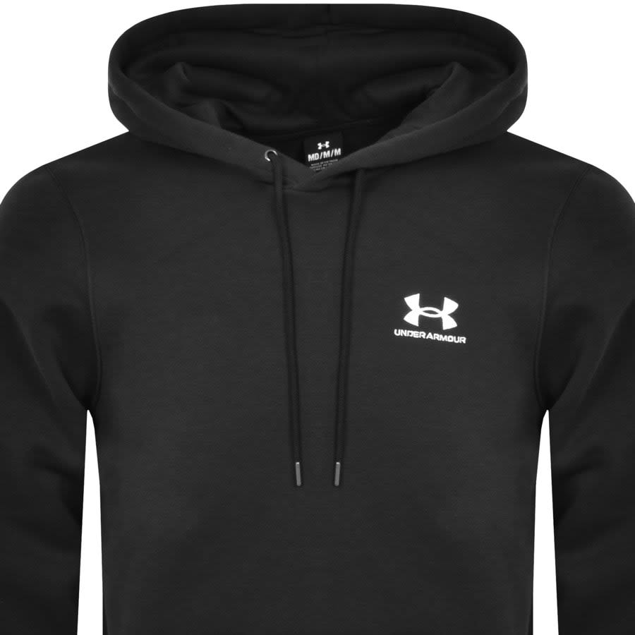 Under Armour Essential Hoodie Black Mainline Menswear