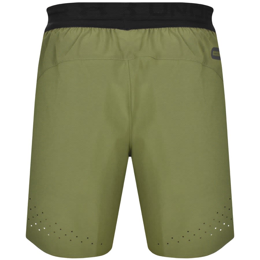 Image number 2 for Under Armour Peak Woven Shorts Green