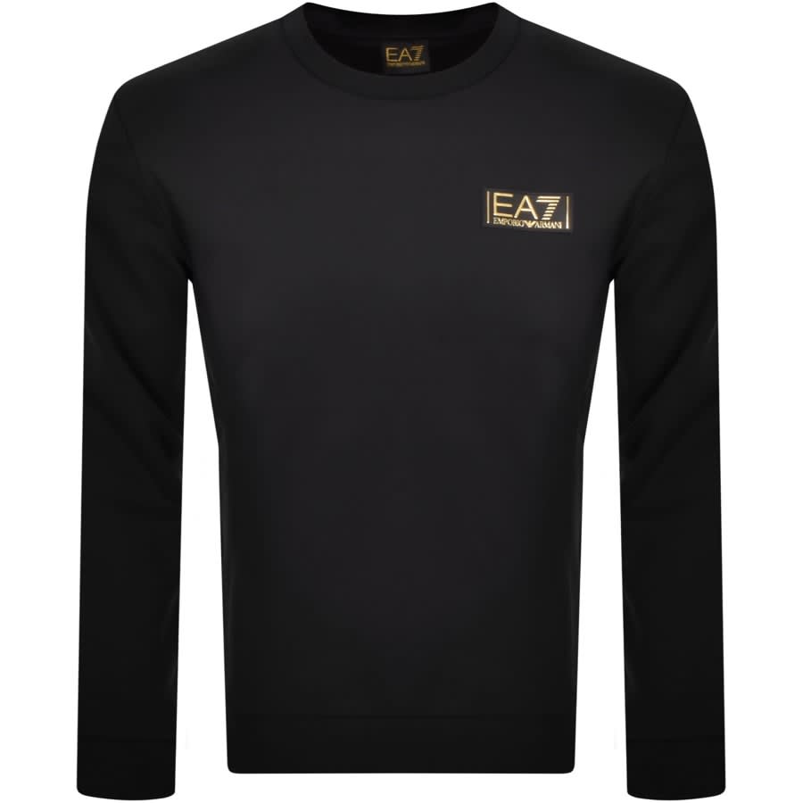 Image number 1 for EA7 Emporio Armani Logo Sweatshirt Black