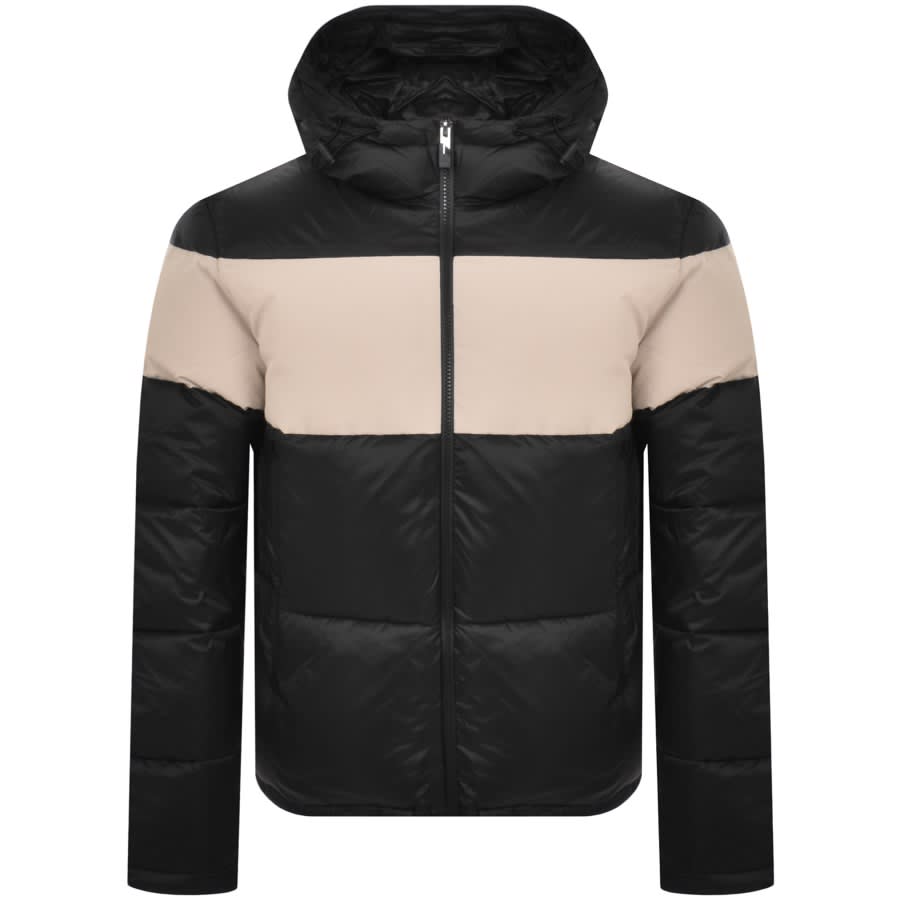 Image number 2 for EA7 Emporio Armani Quilted Bomber Jacket Black