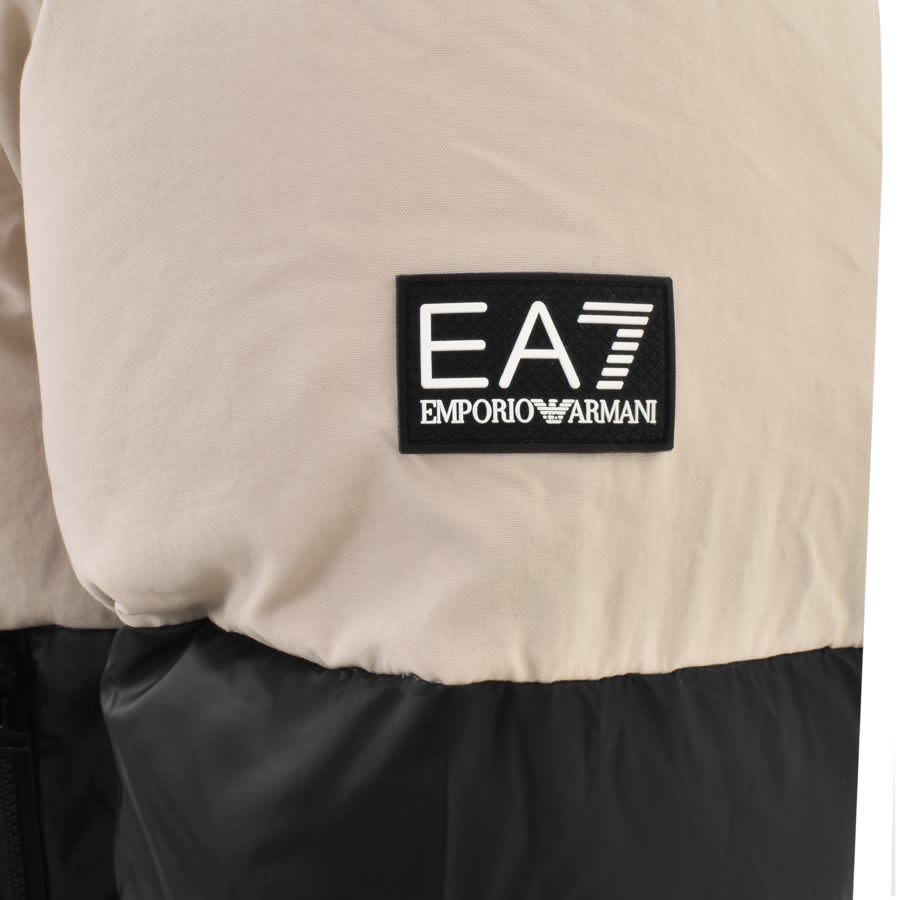 Image number 3 for EA7 Emporio Armani Quilted Bomber Jacket Black