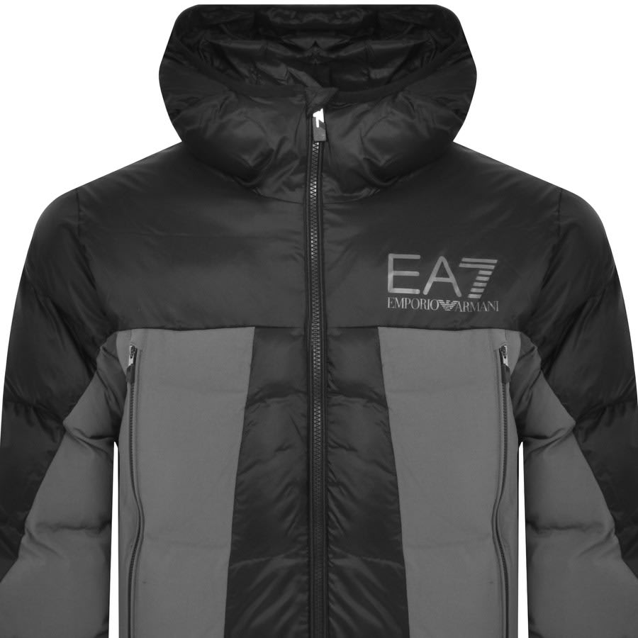 Image number 2 for EA7 Emporio Armani Quilted Down Jacket Black