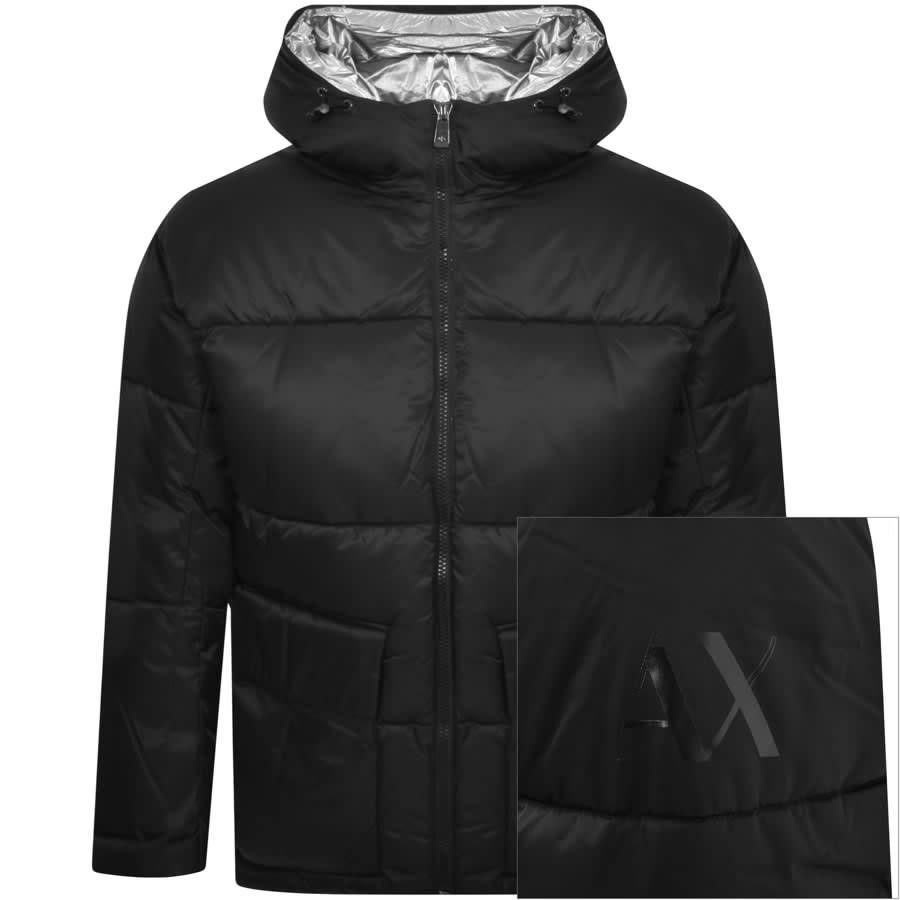 Image number 1 for Armani Exchange Carban Jacket Black