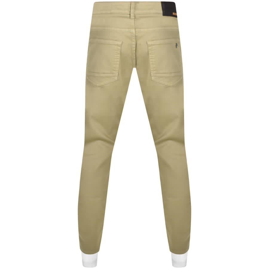 Image number 2 for BOSS Delaware Slim Fit Jeans Khaki