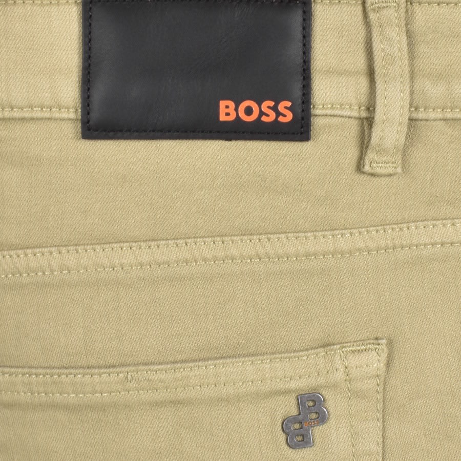 Image number 3 for BOSS Delaware Slim Fit Jeans Khaki
