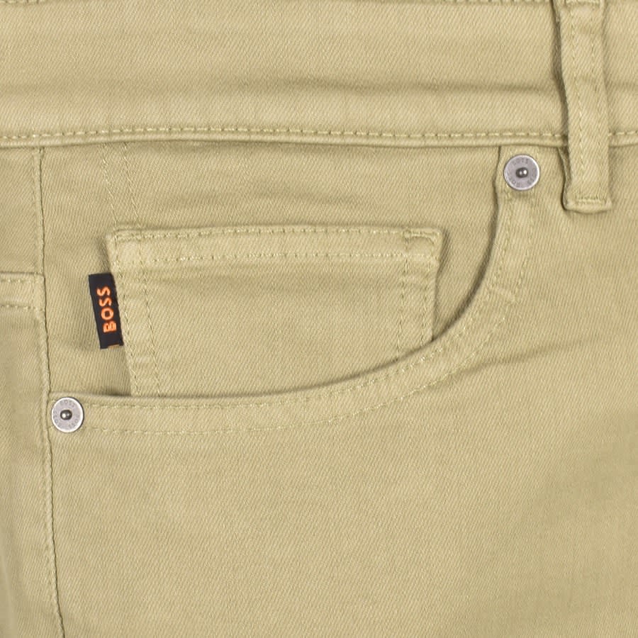 Image number 4 for BOSS Delaware Slim Fit Jeans Khaki
