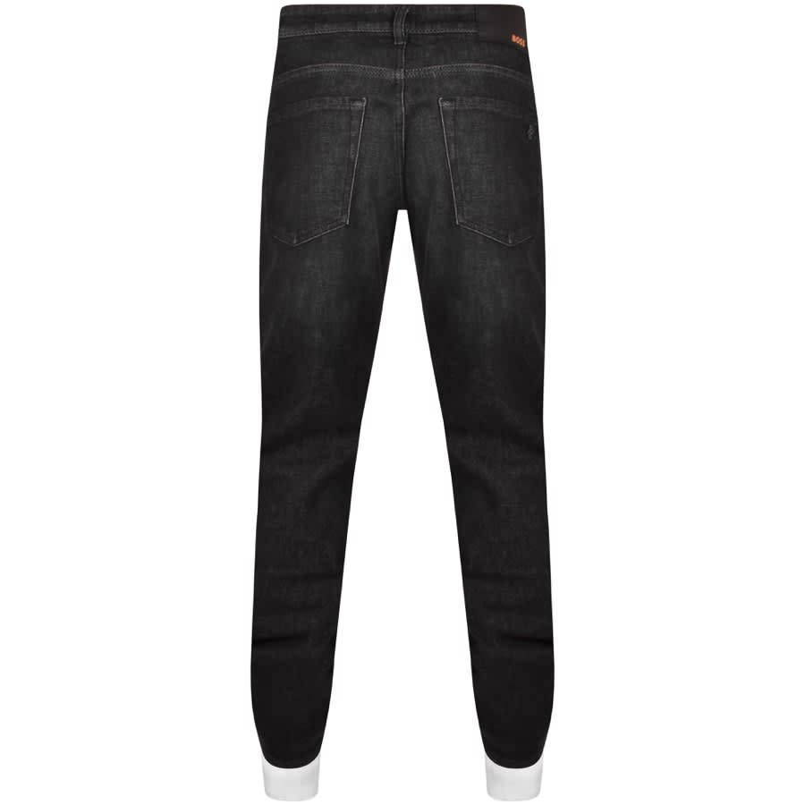 Image number 2 for BOSS Maine Regular Fit Jeans Black