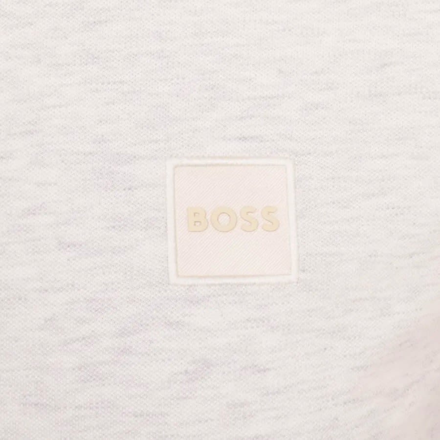 Image number 3 for BOSS Passerby Long Sleeved Polo T Shirt Beige