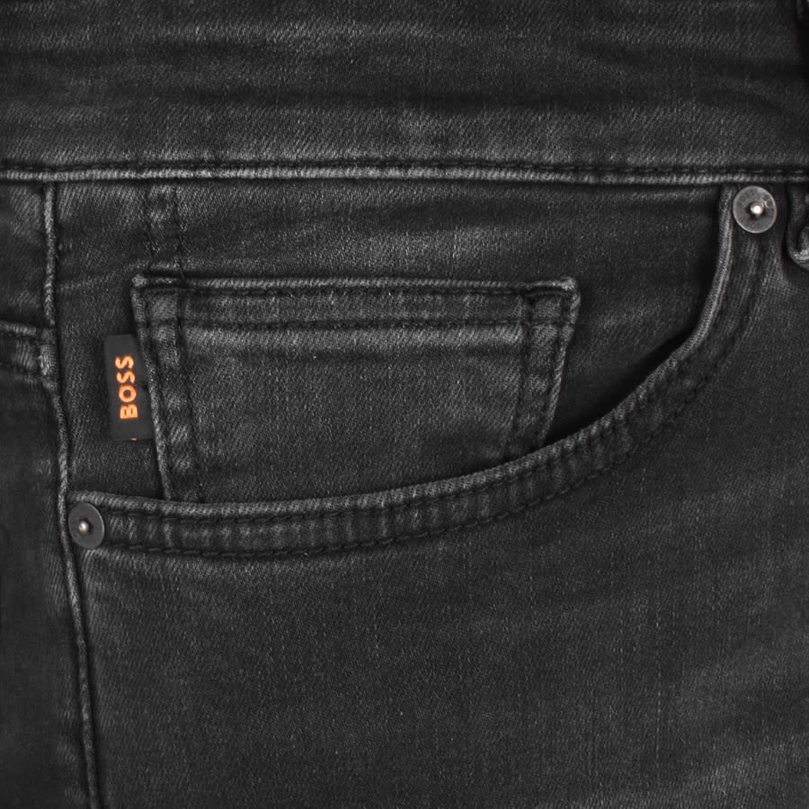 Image number 4 for BOSS Delaware Slim Fit Jeans Black