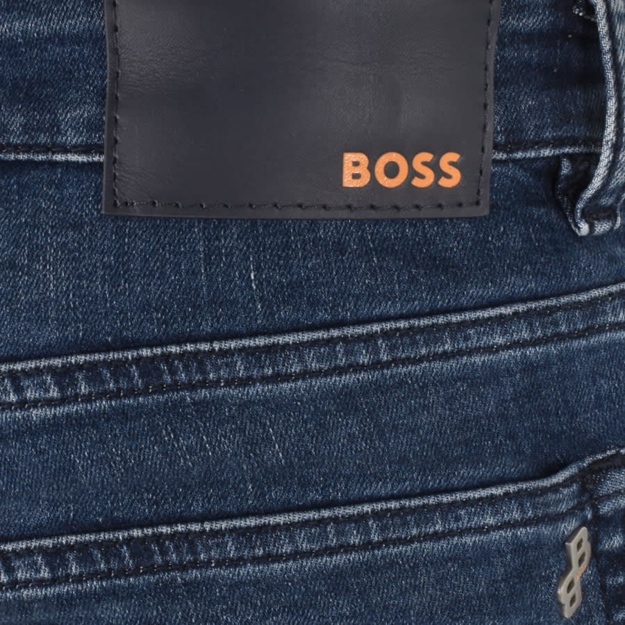 Image number 3 for BOSS Delaware Slim Fit Jeans Blue