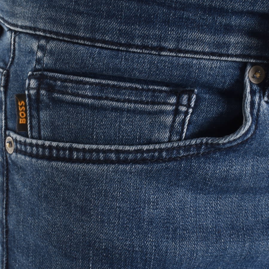 Image number 4 for BOSS Delaware Slim Fit Jeans Blue