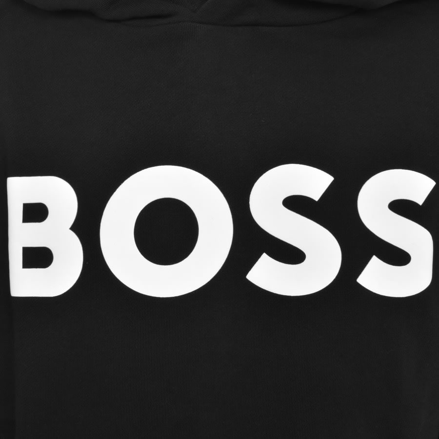 Image number 3 for BOSS We Basic Logo Hoodie Black