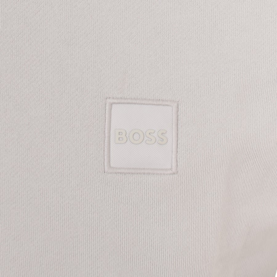 Image number 3 for BOSS Zestart 1 Sweatshirt Grey