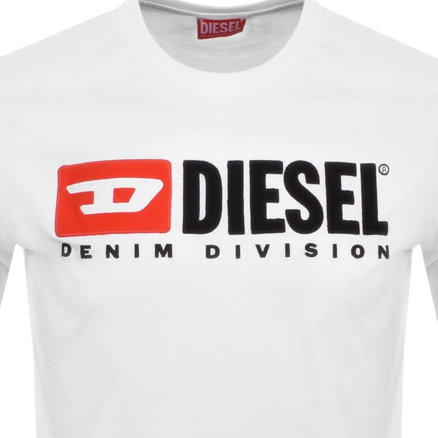 Image number 3 for Diesel T Diegor DIV T Shirt White