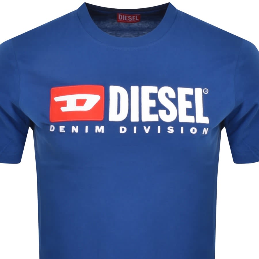 Image number 2 for Diesel T Diegor DIV T Shirt Blue