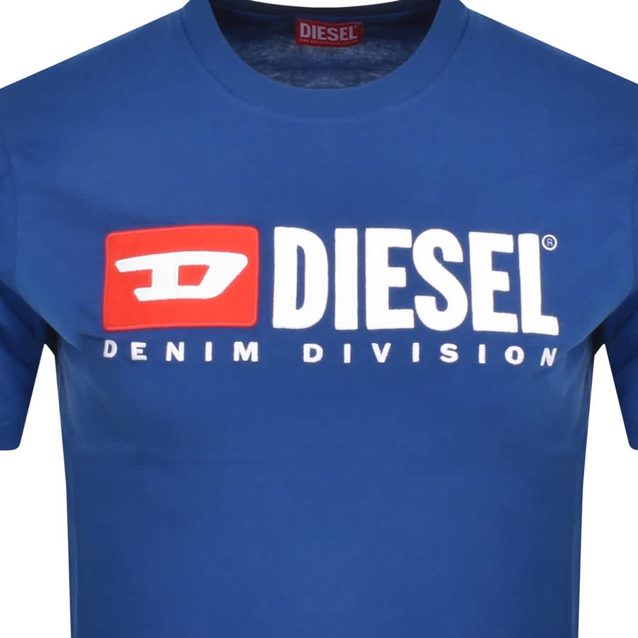 Image number 3 for Diesel T Diegor DIV T Shirt Blue