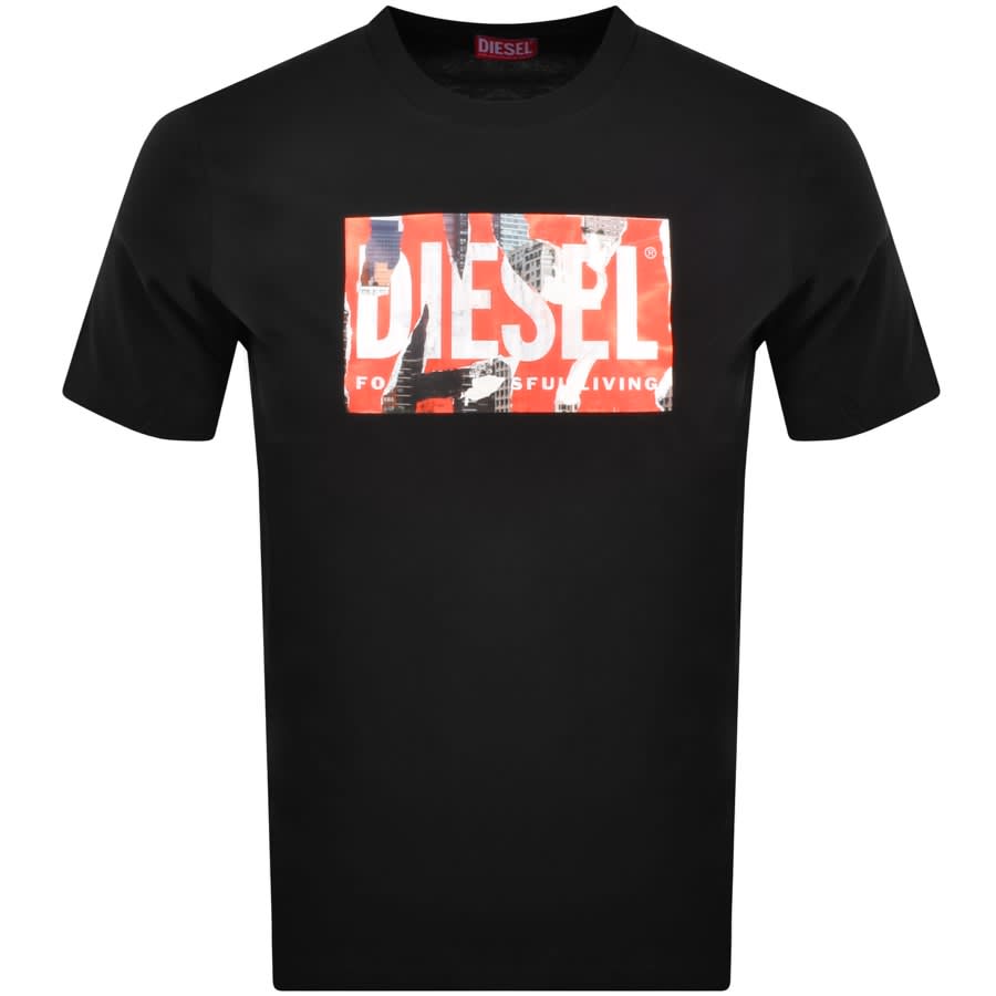 Image number 1 for Diesel T Just L13 T Shirt Black