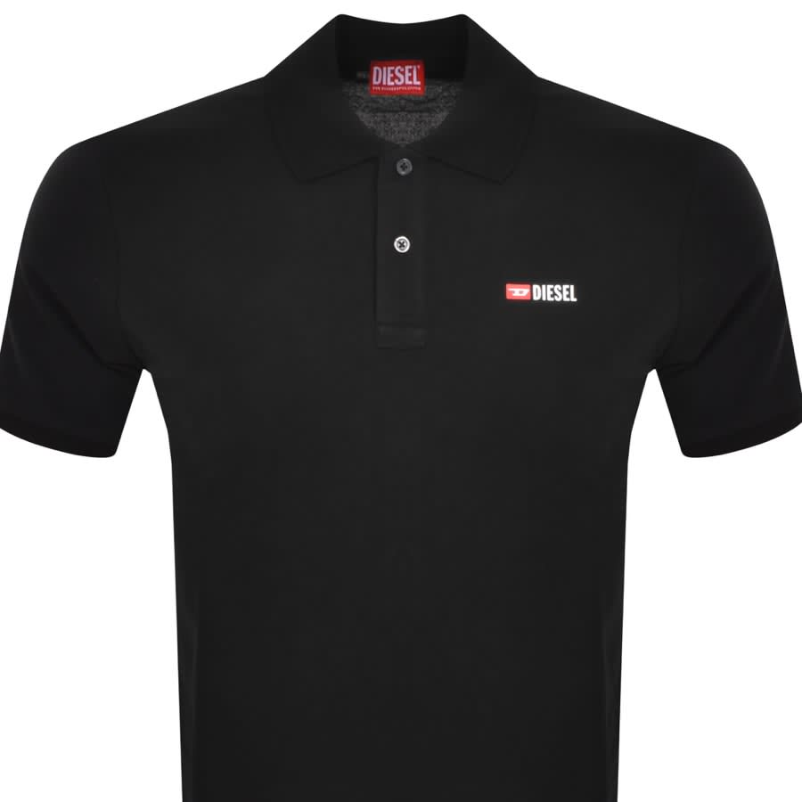 Image number 2 for Diesel T Smith Div Polo T Shirt Black