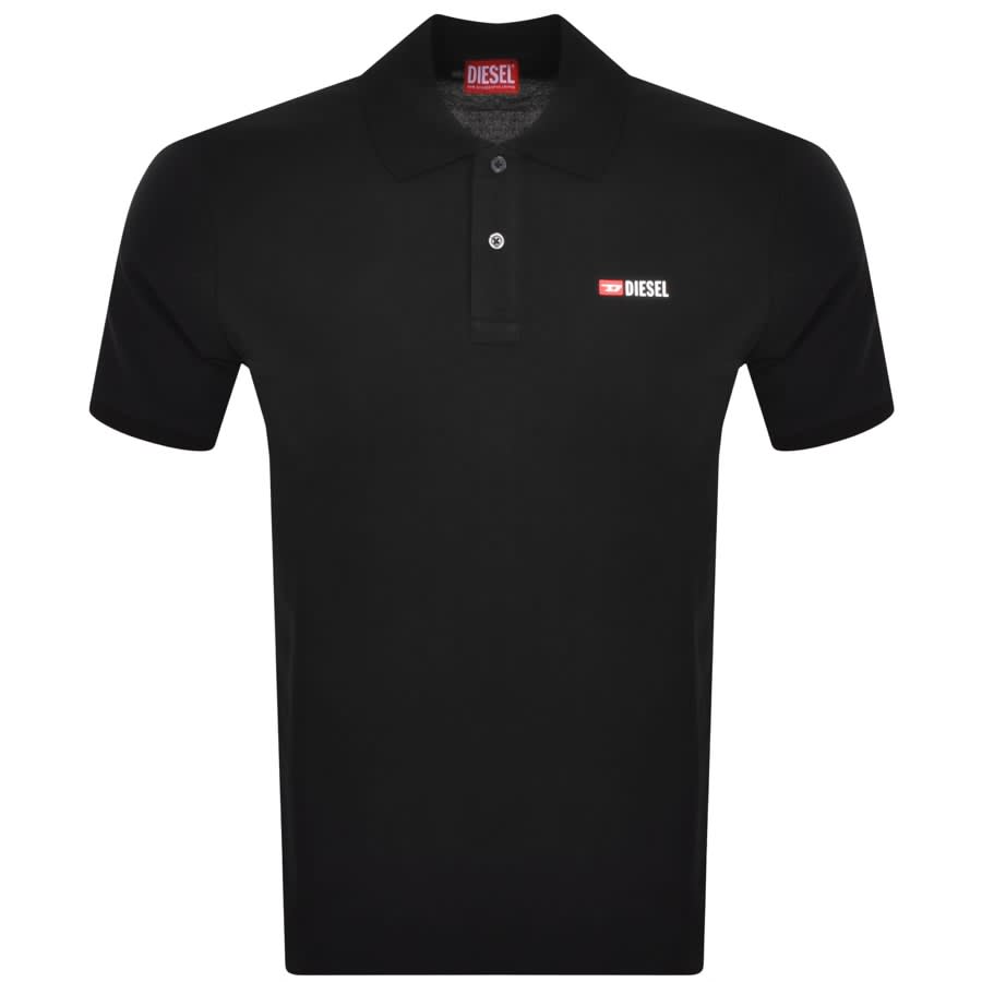 Image number 1 for Diesel T Smith Div Polo T Shirt Black