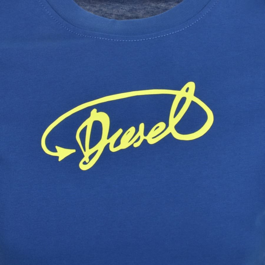 Image number 3 for Diesel T Diegor L11 T Shirt Blue