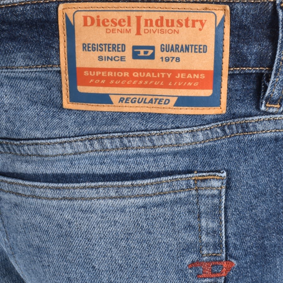 Image number 3 for Diesel 1979 Sleenker Denim Jeans Blue