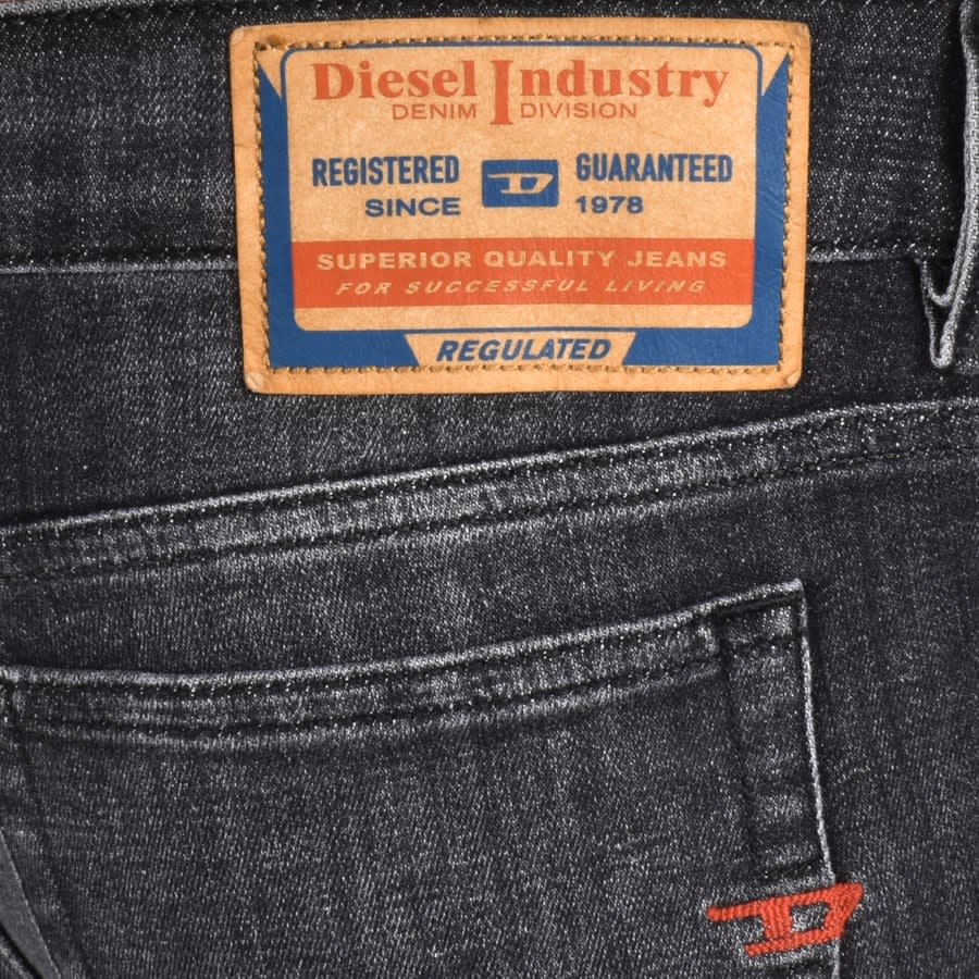 Image number 3 for Diesel 1979 Sleenker Skinny Jeans Black