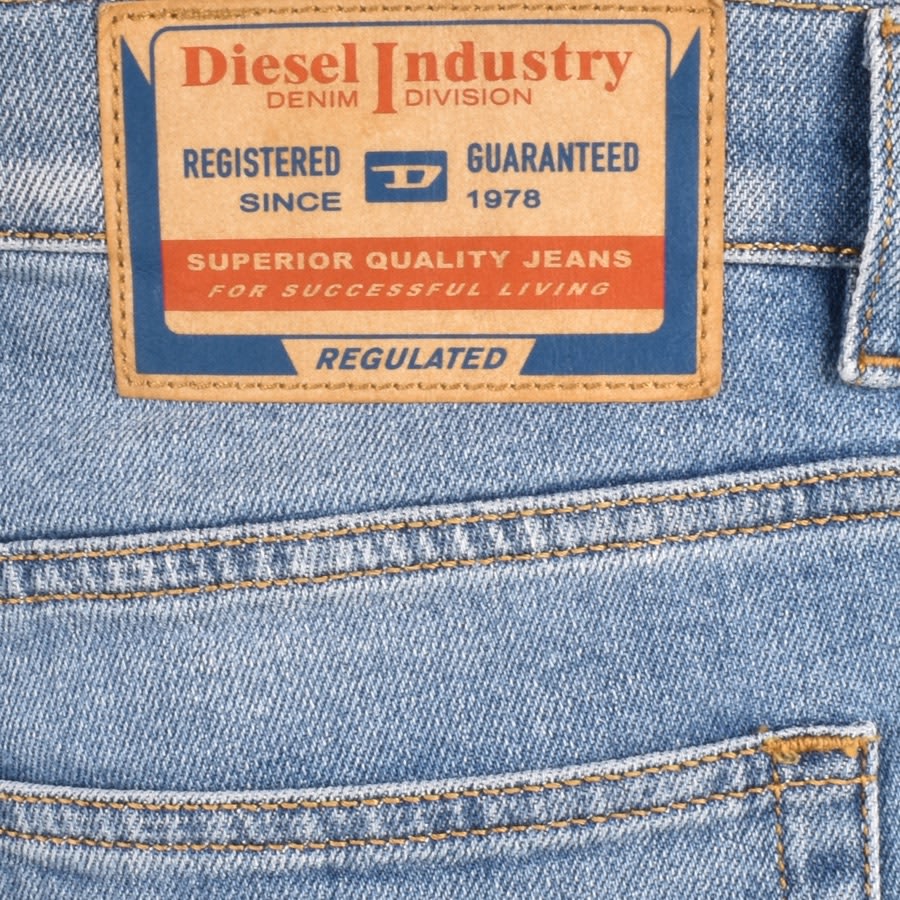 Image number 3 for Diesel D Regular Finitive Denim Jeans Blue