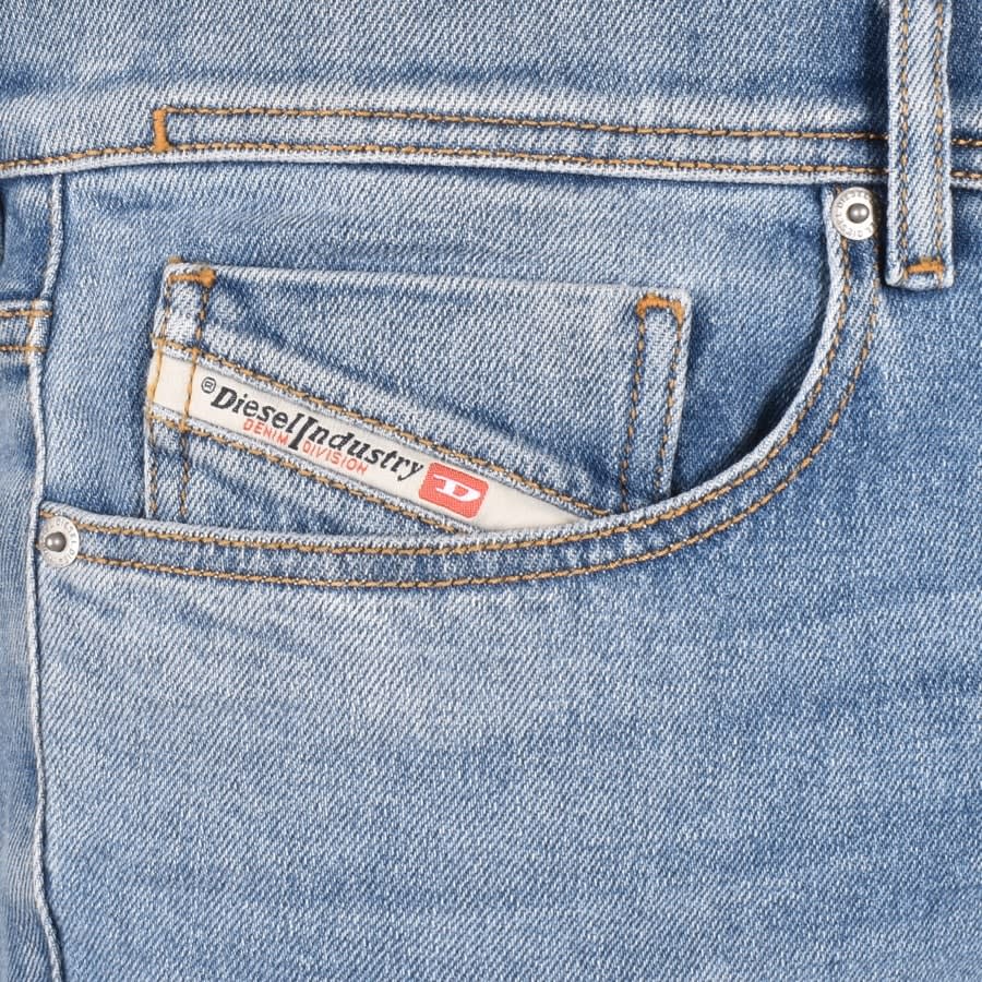 Image number 4 for Diesel D Regular Finitive Denim Jeans Blue
