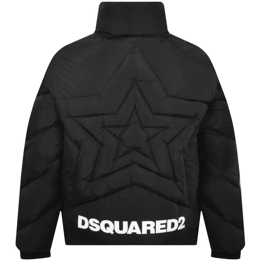Image number 3 for DSQUARED2 Logo Puffy Star Jacket Black
