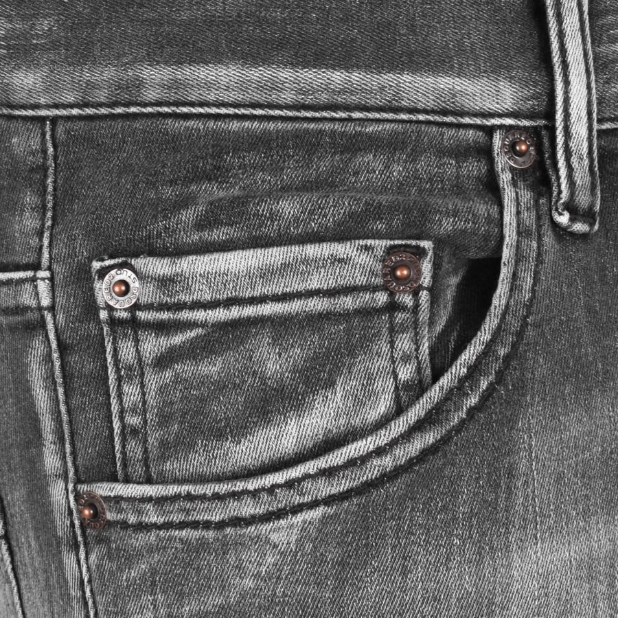 Image number 4 for DSQUARED2 Skater Slim Fit Jeans Grey