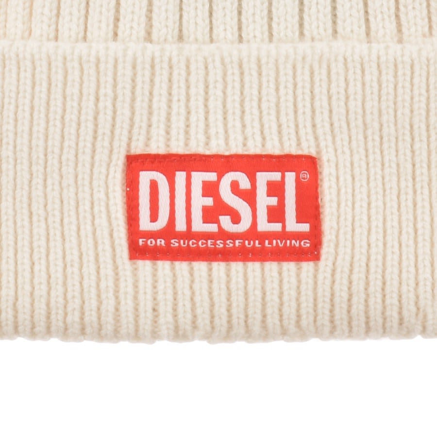 Image number 3 for Diesel K Coder H Beanie Hat Cream