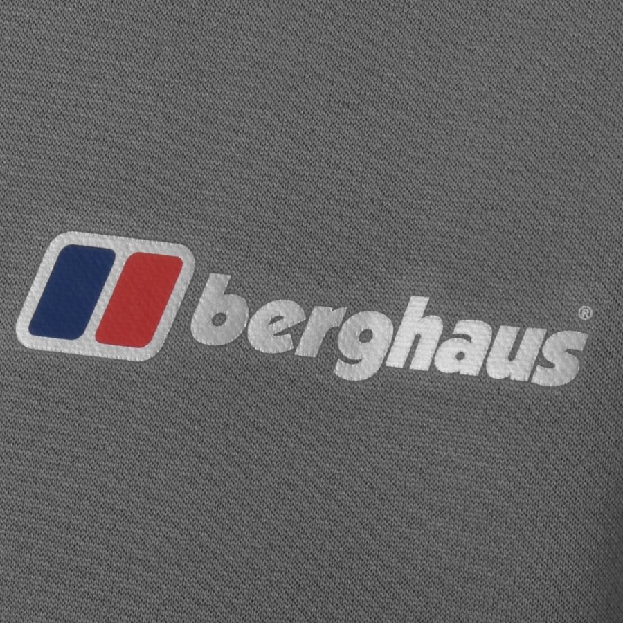 Image number 3 for Berghaus Vangar Logo Hoodie Grey