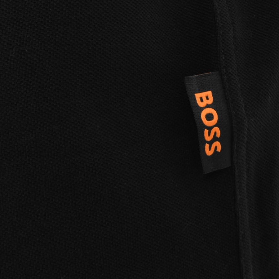 Image number 3 for BOSS Penylonmatt Polo T Shirt Black