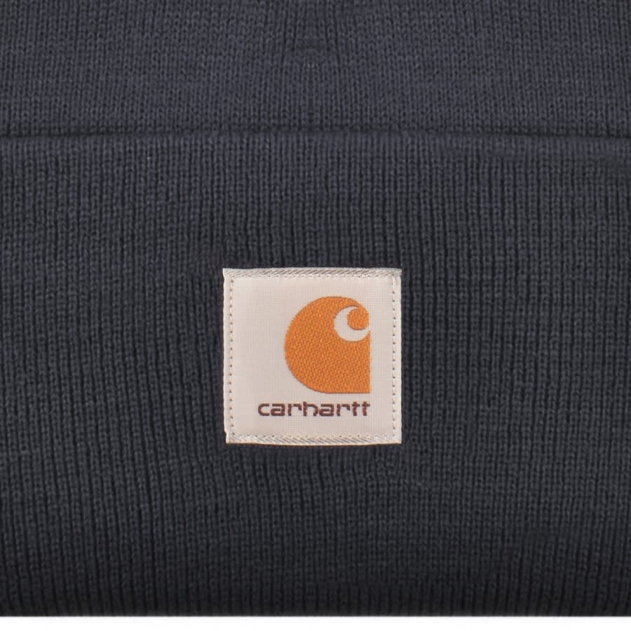Image number 3 for Carhartt WIP Watch Beanie Hat Blue