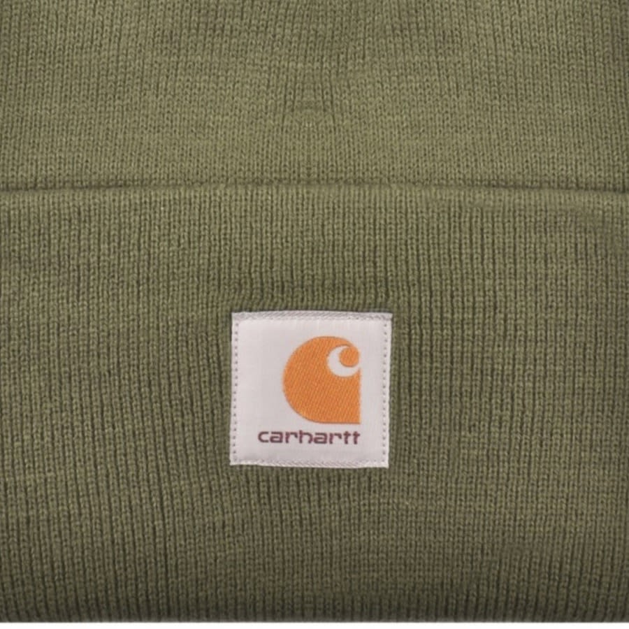 Image number 3 for Carhartt WIP Watch Beanie Hat Green