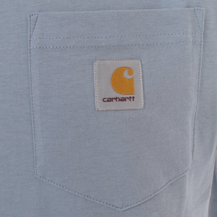 Image number 3 for Carhartt WIP Pocket T Shirt Grey
