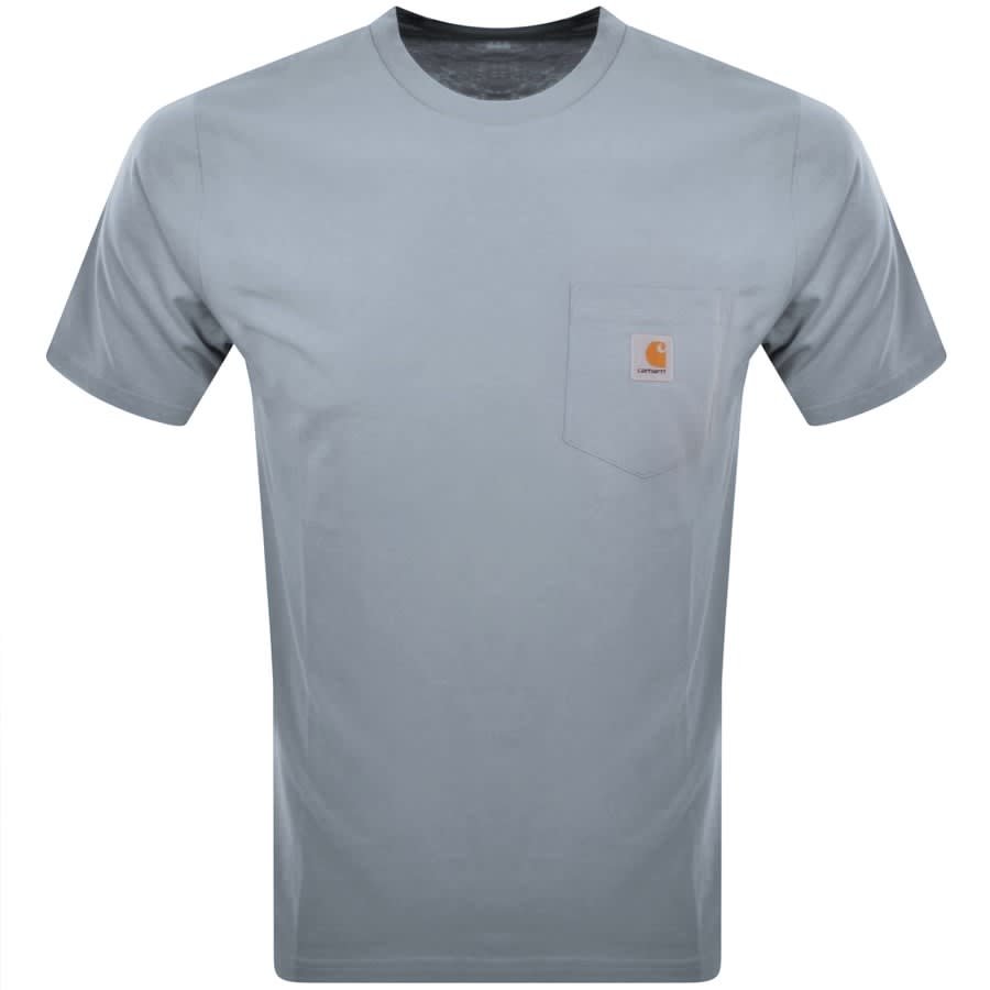 Image number 1 for Carhartt WIP Pocket T Shirt Grey
