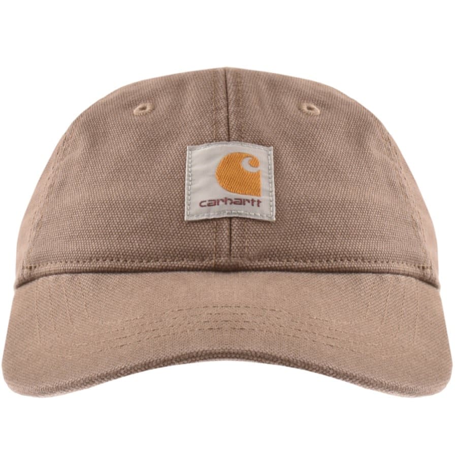 Image number 1 for Carhartt WIP Dune Canvas Cap Brown
