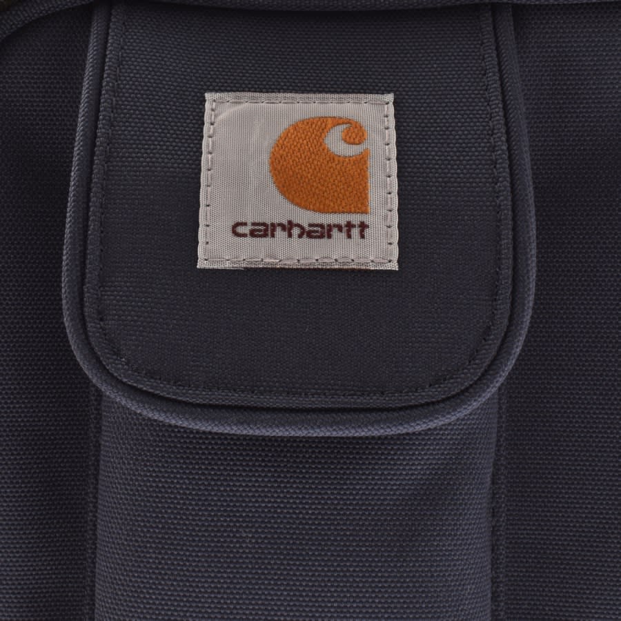 Image number 3 for Carhartt WIP Canvas Essentials Bag Blue
