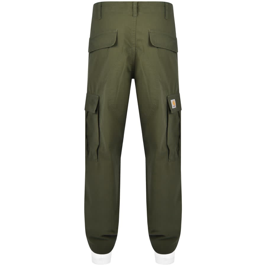 Image number 2 for Carhartt WIP Cargo Trousers Green