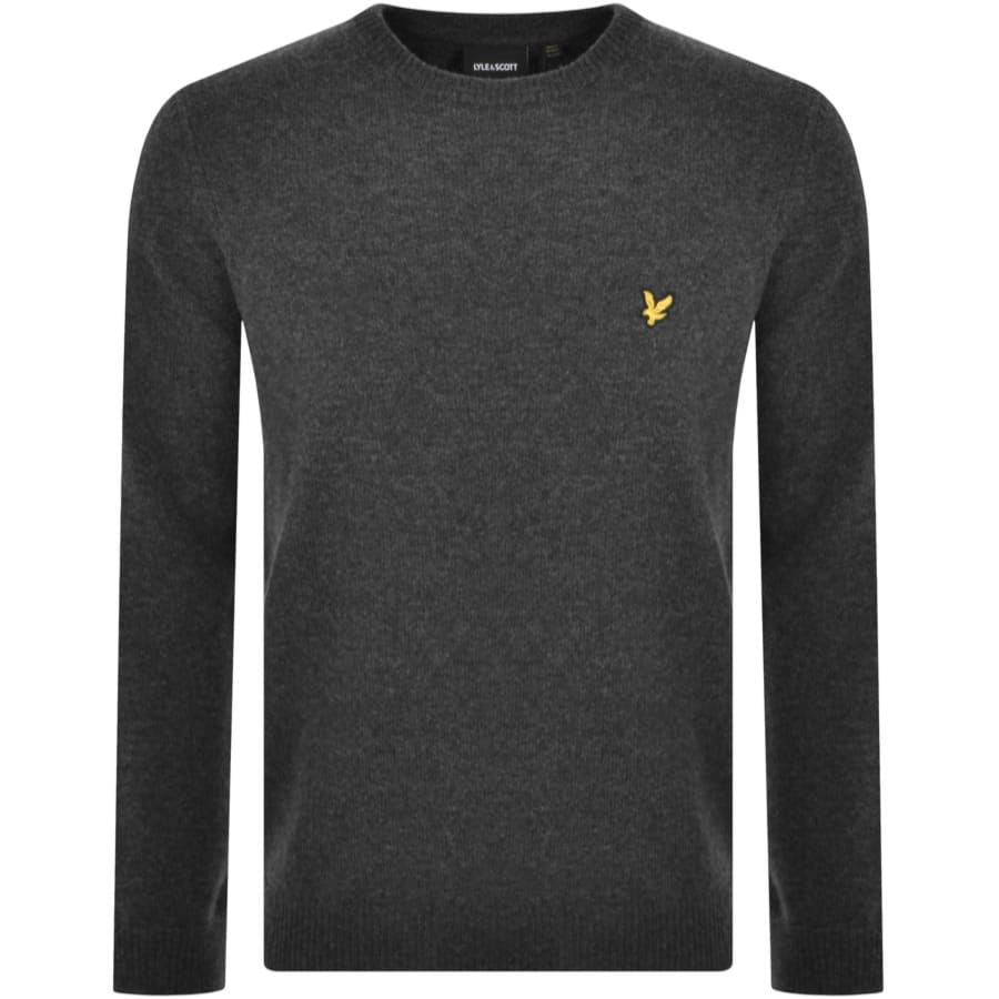 Image number 1 for Lyle And Scott Textured Jumper Grey