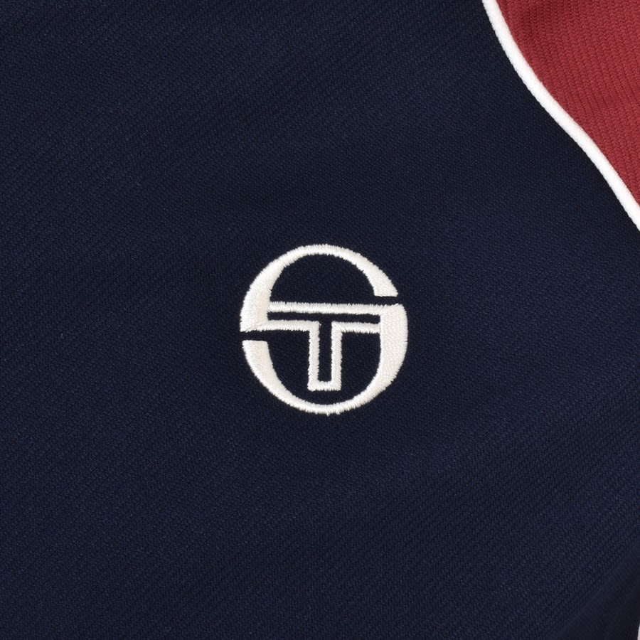 Image number 3 for Sergio Tacchini Ascot Track Top Navy