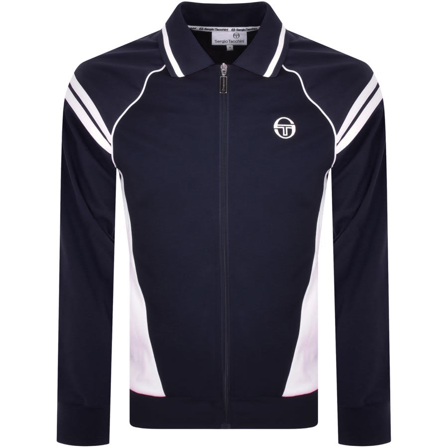 Image number 1 for Sergio Tacchini Ascot Track Top Navy