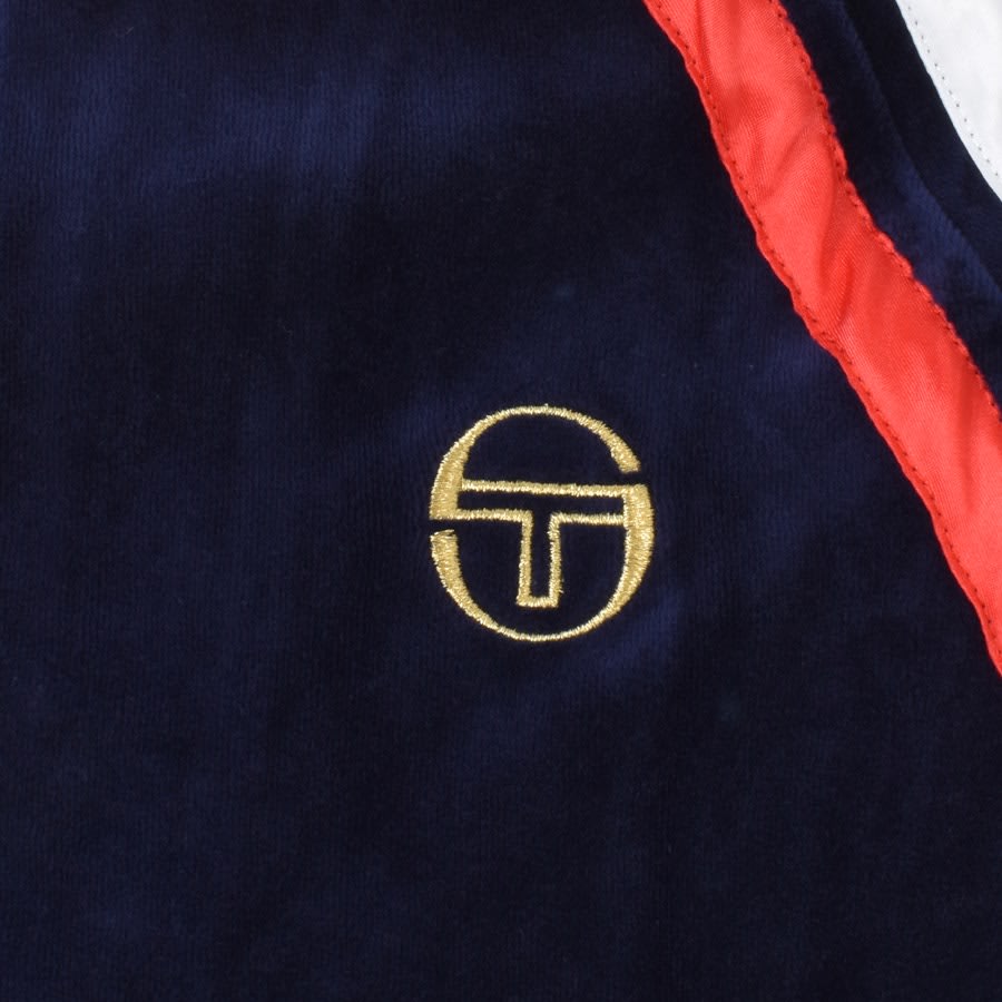 Image number 4 for Sergio Tacchini Ghibli Luxe Track Top Navy