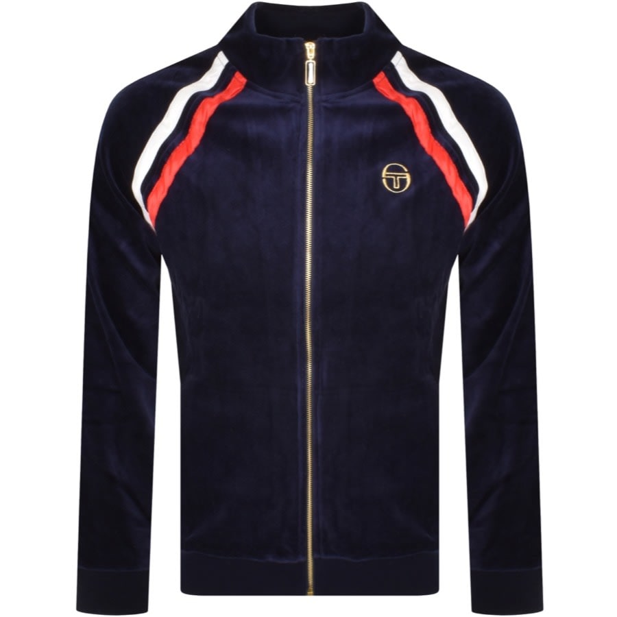 Image number 1 for Sergio Tacchini Ghibli Luxe Track Top Navy