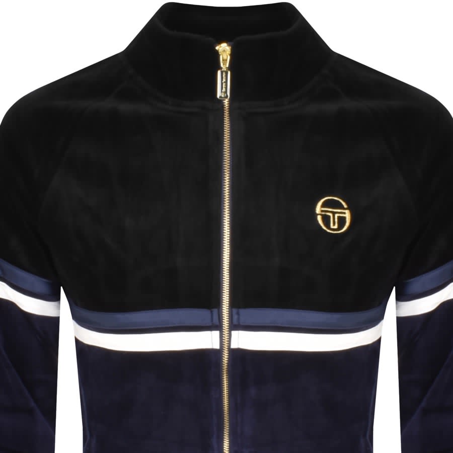 Image number 2 for Sergio Tacchini Orion Luxe Track Top Black