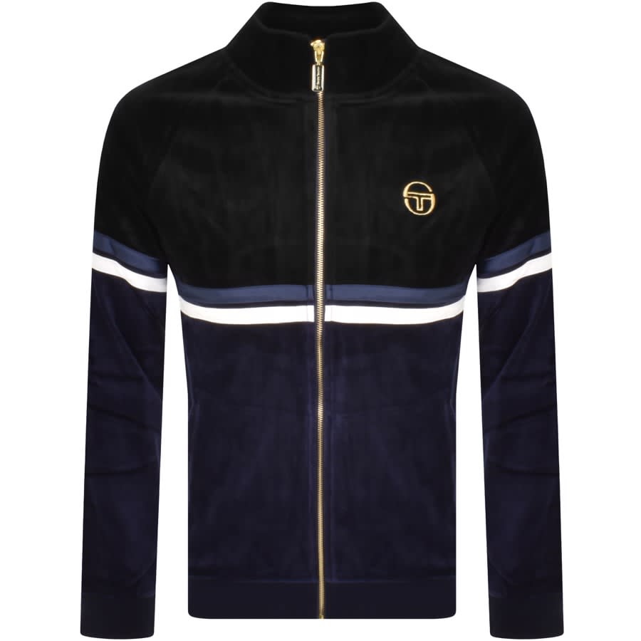 Image number 1 for Sergio Tacchini Orion Luxe Track Top Black