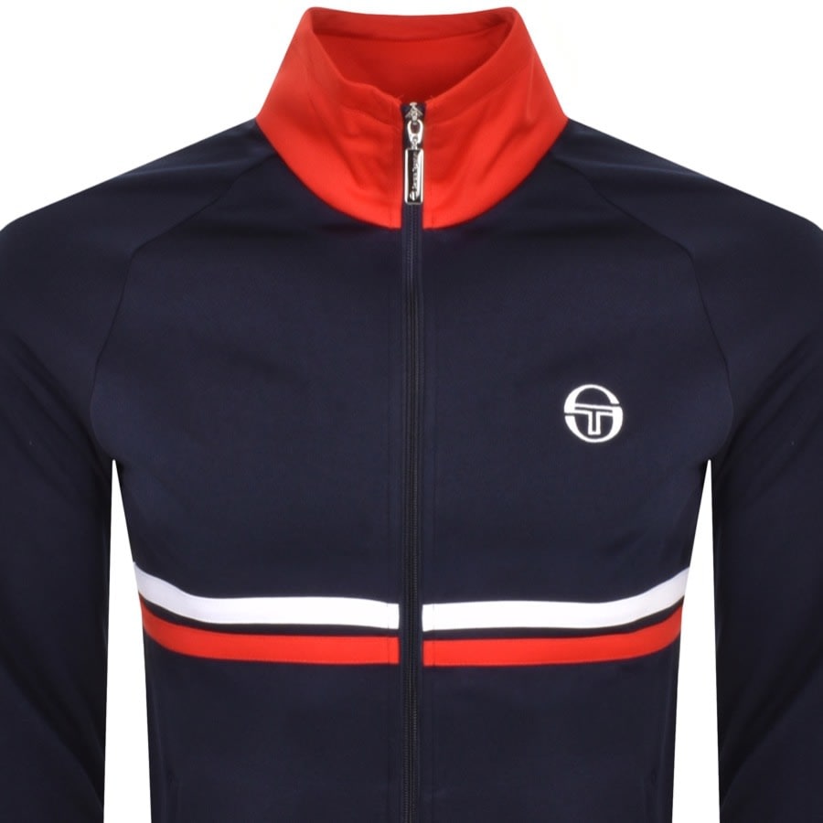 Image number 2 for Sergio Tacchini Dallas Track Top Navy